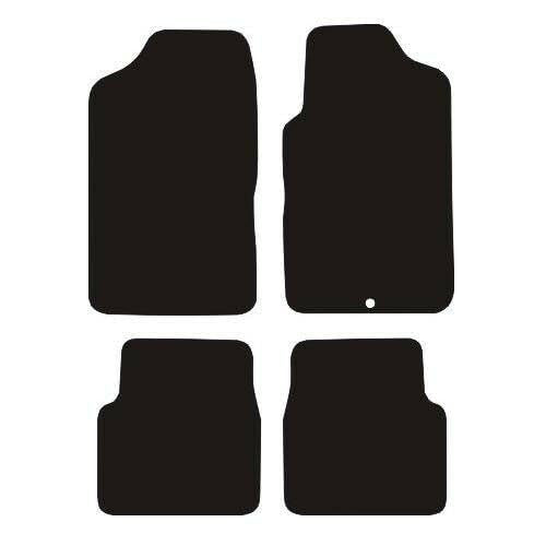 PCM- Car Floor Mats fits for Peugeot 605 from 1989-1999 - Tailored Car Mats - Car Floor Mat, with Anti Slip Backing - 4 Pcs Floor Mat Set with 1 Clip