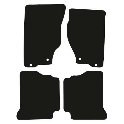 PCM - Car Floor Mats Compatible with KIA Sorento from 2002-2010 - Tailored Car Mats with Non Slip Backing - 4 pcs Floor Mat Set with 4 Clips