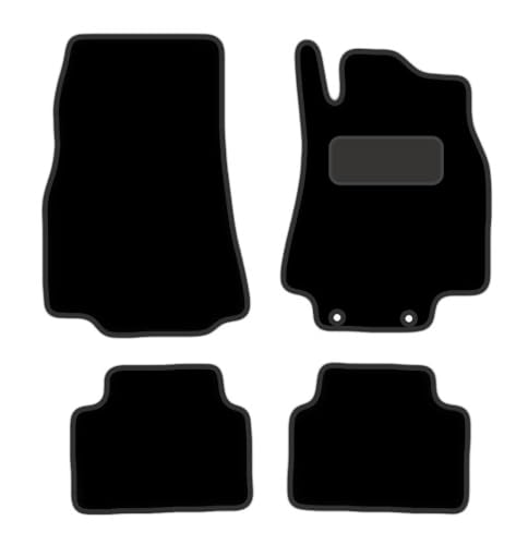 PRIME CAR MAT - PCM Car Floor Mats for Mercedes A CLASS (2005-2012) 2 CLIP - Tailored Car Mats - Floor Mat, Fitted With Clips & Granulated Backing - 4 pcs Floor Mat Set