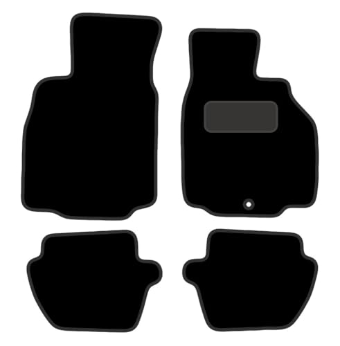 PCM-Car Floor Mats fits for Porche 996 from (1998-2004) - Tailored Car Mats - Car Floor Mat, with Anti Slip Backing - 4 pcs Floor Mat Set with 1 Clips
