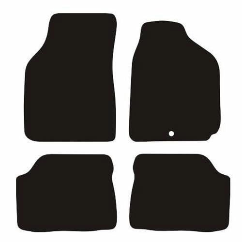 PCM - Car Floor Mats Compatible with KIA Shuma from 2000-2004 - Tailored Car Mats with Non Slip Backing - 4 pcs Floor Mat Set with 1 Clip