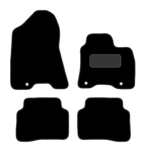PCM - Tailored Fit Car Floor Mats for Hyundai TUCSON MODEL (2015-2020) - Anti Slip, Fitted With Clips & Granulated Backing - 4 Pc Floor Mat