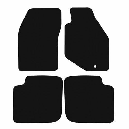 PCM- Car Floor Mats fits for Mitsubishi Lancer Evo I from 1992-1994 - Tailored Car Mats - Car Floor Mat, with Anti Slip Backing - 4 pcs Floor Mat Set with 1 Clip