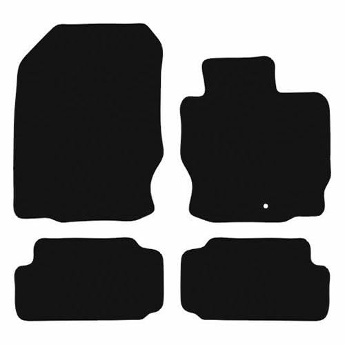 PCM- Car Floor Mats fits for Mitsubishi Colt CZC CONVERTIBLE Cabriolet from 2006 - Present - Car Floor Mat, with Anti Slip Backing - 4 pcs Floor Mat Set with 1 Clip