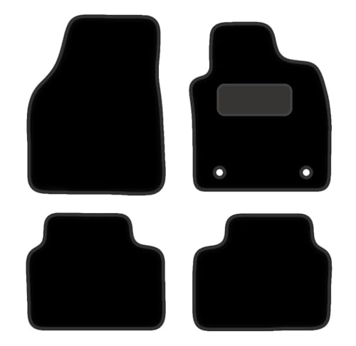 PCM- Car Floor Mats fits for MG 3 HYBRID from 2024 on - Tailored Car Mats - Car Floor Mat, with Anti Slip Backing - 4 pcs Floor Mat Set with 2 Clips