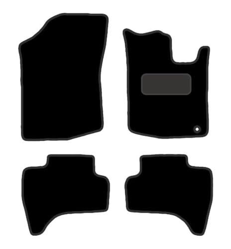 PRIME CAR MAT - Fits Citroen C1 2005-2012 - Tailored Car Mats - Floor Mat, Fitted With Clips & Granulated Backing - EDGED WITH BLACK NYLON BINDING - 4 pcs Floor Mat Set