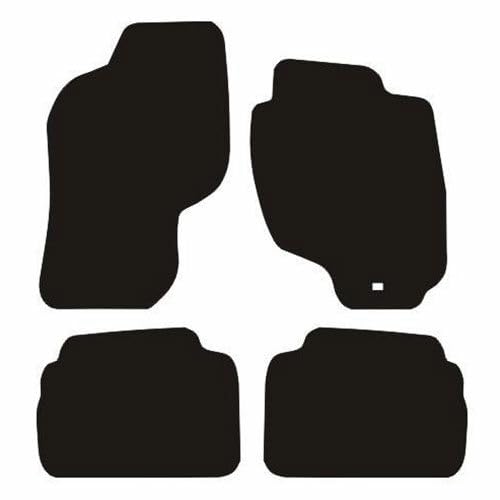 PCM- Car Floor Mats fits for Hyundai Coupe from 1996-2002 - Tailored Car Mats - Car Floor Mat, with Anti Slip Backing - 4 pcs Floor Mat Set with 1 Clip