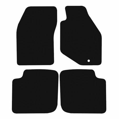 PCM- Car Floor Mats fits for Mitsubishi Lancer Evo II from 1994-1995 - Tailored Car Mats - Car Floor Mat, with Anti Slip Backing - 4 pcs Floor Mat Set with 1 Clip