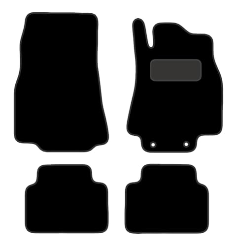 PRIME CAR MAT - PCM Car Floor Mats for Mercedes B CLASS (2004-2012) 2 CLIP - Tailored Car Mats - Floor Mat, Fitted With Clips & Granulated Backing - 4 pcs Floor Mat Set