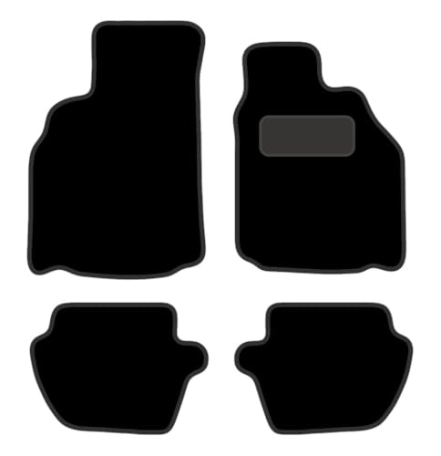 PCM-Car Floor Mats fits for Porche 911(996) (CD,X288), from (1998-2004) - Tailored Car Mats - Car Floor Mat, with Anti Slip Backing - 4 pcs Floor Mat Set with 0 Clips