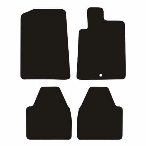 PCM- Car Floor Mats fits for Peugeot 607 from 1999-2010 - Tailored Car Mats - Car Floor Mat, with Anti Slip Backing - 4 Pcs Floor Mat Set with 1 Clip