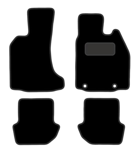 PCM-Car Floor Mats fits for Porche 911 (997) from (2004-2011) - Tailored Car Mats - Car Floor Mat, with Anti Slip Backing - 4 pcs Floor Mat Set with 2 Clips