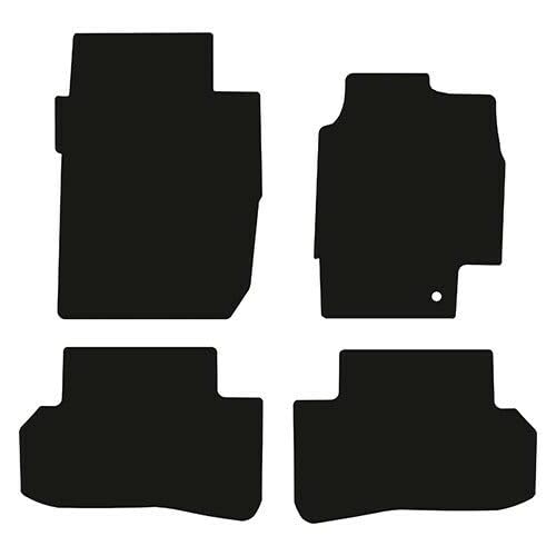 PCM- Car Floor Mats fits for NISSAN Cube from (2002-2011) - Tailored Car Mats - Car Floor Mat, with Anti Slip Backing - 4 pcs Floor Mat Set with 1 Clip