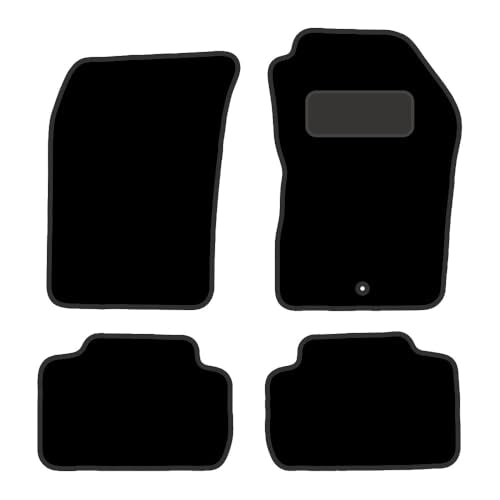 PRIME CAR MAT - R-O-M-E-O A-L-F-A GT 2004-2010 - Tailored Car Mats - Waterproof, Non Slip Car Floor Mat - 4 pcs Floor Mat Set with 1 Clips