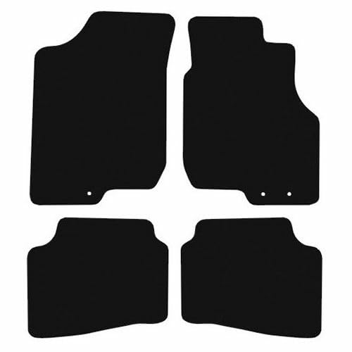 PCM- Car Floor Mats fits for Hyundai i30 from 2009-2012 - Tailored Car Mats - Car Floor Mat, with Anti Slip Backing - 4 pcs Floor Mat Set with 3 Clips