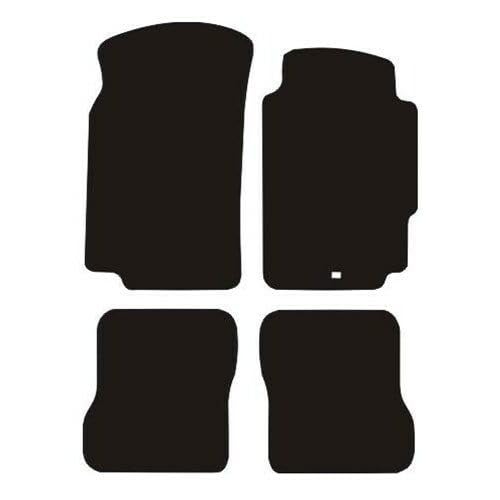 PCM- Car Floor Mats fits for Peugeot 406 CC from 1997-2003 - Tailored Car Mats - Car Floor Mat, with Anti Slip Backing - 5 Pcs Floor Mat Set with 1 Clip