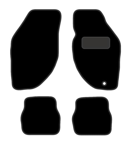 PRIME CAR MAT - Fits ALFA-ROMEO 166-1999-2007 - Tailored Car Mats - Waterproof, Non Slip Car Floor Mat, with Anti Slip Backing - 4 pcs Floor Mat Set with 1 Clips