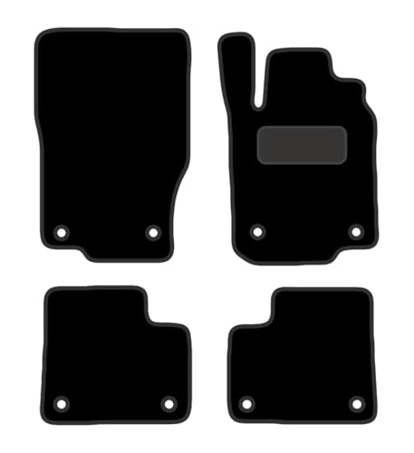 PCM- Car Floor Mats fits for MERCEDES ML from (2012-2019) - Tailored Car Mats - Car Floor Mat, with Anti Slip Backing - 4 pcs Floor Mat Set with 8 Clips