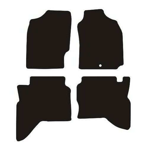 PCM- Car Floor Mats fits for Mitsubishi Challenger from 1997-2008 - Tailored Car Mats - Car Floor Mat, with Anti Slip Backing - 4 pcs Floor Mat Set with 1 Clip