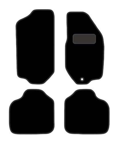 PRIME CAR MAT - Fits ALFA-ROMEO 145-1994-2001 - Tailored Car Mats - Car Floor Mat, with Anti Slip Backing - 4 pcs Floor Mat Set with 1 Clips