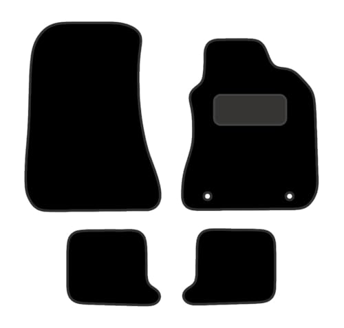 PRIME CAR MAT - Fits ALFA-ROMEO Brera 2006-2010 - Tailored Car Mats - Car Floor Mat, with Anti Slip Backing - 4 pcs Floor Mat Set with 2 Clips