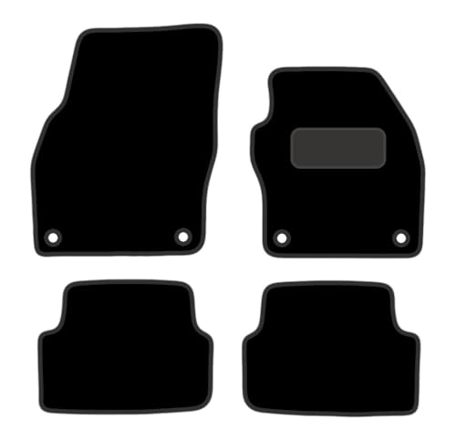 Car Mats - Compatible with VW Polo 2018-Onwards - Tailored Car Mats Waterproof, Non Slip Car Floor Mat - 4 Floor Mat Set With 4 Clips