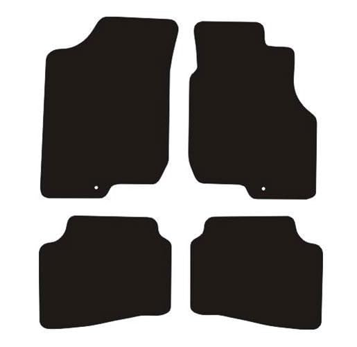 PCM - Car Floor Mats Compatible with KIA Pro Ceed from 2007-2010 - Tailored Car Mats with Non Slip Backing - 4 pcs Floor Mat Set with 3 Clips