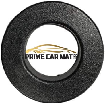 PRIME CAR MATS - Fits CITROEN Berlingo-2019-ON - Van, Non Slip Mat, Fitted With Clips, Edged With Black Cloth Binding - 2Pc Floor Mat