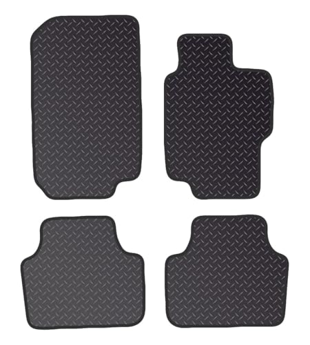 PRIME CAR MAT -H-O-N-D-A-ACCORD AUTO 2003-2008 - Tailored Car Mats - Car Floor Mat, with Anti Slip Backing - 4 pcs Floor Mat Set