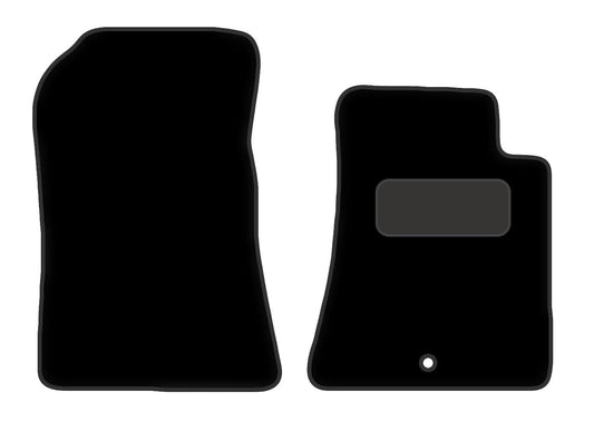 PCM- Car Floor Mats fits for MERCEDES SL R129 from (1990-2002)- Black Premium Carpet - Tailored Car Mats - Car Floor Mat, with Anti Slip Backing - 2 pcs Floor Mat Set with 1 Clips