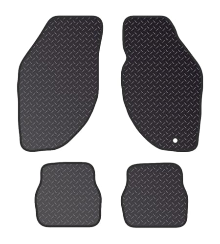PRIME CAR MAT - Fits ALFA-ROMEO 166-1999-2007 - Tailored Car Mats - Waterproof, Non Slip Car Floor Mat, with Anti Slip Backing - 4 pcs Floor Mat Set with 1 Clips