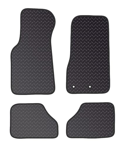 PRIME CAR MAT - Fits Aston Martin DB7 6 1994-2004 - Tailored Car Mats - Car Floor Mat, with Anti Slip Backing - 4 pcs Floor Mat Set with 2 Clips