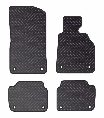 PRIME CAR MAT - Fits BMW 3 Series E46 2001-2005 - Tailored Car Mats - Waterproof, Non Slip Car Floor Mat, Fitted with Clips & Anti Slip Backing - 4 pcs Floor Mat Set