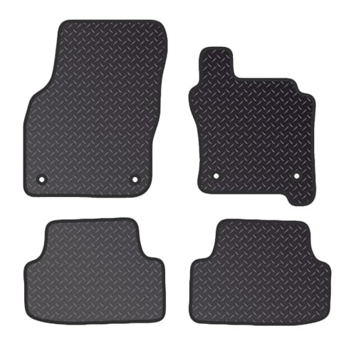 PRIME CAR MATS - Fits Volkswagen Golf MK8 PHEV 2020-On - Non Slip Car Floor Mat-Fully Tailored Carpet Mats-4 Pc Floor Mats