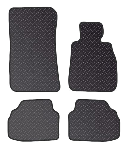 PRIME CAR MAT - Fits BMW 3 Series E92 COUPE 2006-2013 - Tailored Car Mats - Waterproof, Non Slip Car Floor Mat, Fitted with Clips & Anti Slip Backing - 4 pcs Floor Mat Set