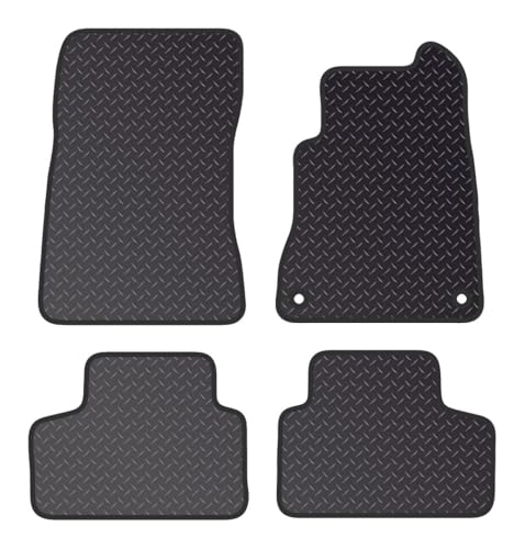 PCM- Car Floor Mats fits for Mercedes GLB X247 from 2020 ON - Tailored Car Mats - Car Floor Mat, with Anti Slip Backing. 4 pcs Floor Mat Set with 2 Clips.