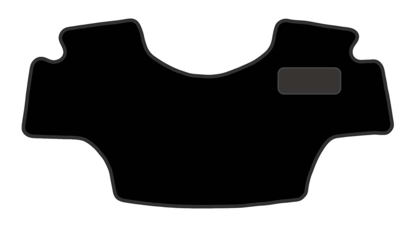 Tractor Mat - Claas Arion / Axion (2014-2025) (AA9B) - Black Premium Carpet | Anti Slip Tractor Floor Mat, Fitted With Granulated Backing, Edged With Black Cloth Binding - 1Pc Floor Mat Only