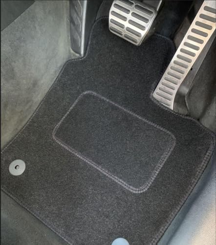 PRIME CAR MAT - Fits Audi Q3 2012-2018 - Tailored Car Mats - Floor Mat, EDGED WITH BLACK NYLON BINDING - 4 pcs Floor Mat Set