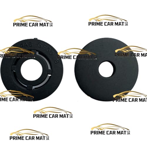 PRIME CAR MATS - Fits VOLKSWAGEN T-Roc 2017 Onwards - Anti Slip Mat - Non Slip Tailored Car Floor Mat, Fitted With Clips & Granulated Backing - 4 Pc Floor Mat