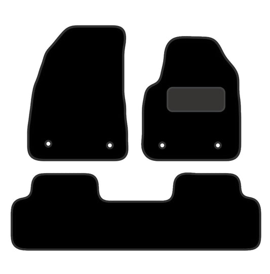 PCM- Car Floor Mats fits for MG 5  from 2020 Present- Black Premium Carpet - Tailored Car Mats - Car Floor Mat, with Anti Slip Backing - 4 pcs Floor Mat Set with 4 Clips
