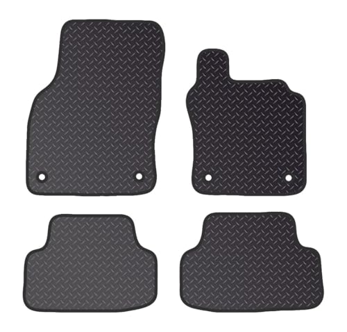 PRIME CAR MAT - Fits AUDI A3 & S3 5 DOORS SPORTSBECK 2012-2015 - Tailored Car Mats - Car Floor Mat with Anti Slip Backing - 4 pcs Floor Mat Set