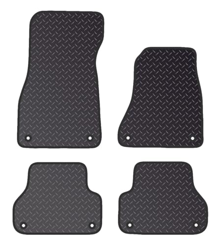 PRIME CAR MAT - Fits AUDI A5 Sportback 2016 On - Tailored Car Mats - Waterproof, Non Slip Car Floor Mat, Fitted with Clips & Anti Slip Backing - 4 pcs Floor Mat Set