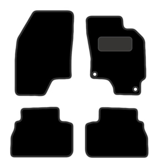 PRIME CAR MAT - Fits CHEVROLET Epica 2008-2010 - Carpet - Tailored Car Mats - Floor Mat, Fitted With Clips & Granulated Backing - EDGED WITH BLACK NYLON BINDING - 4 pcs Floor Mat Set