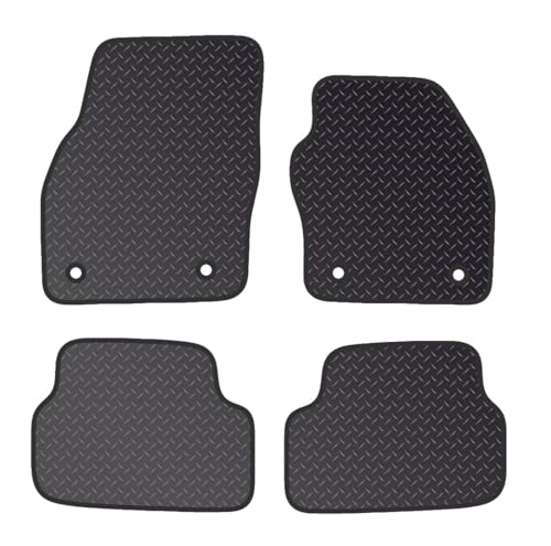 PRIME CAR MAT - Fits AUDI A1 2019-ON - Black - Anti Slip Tailored Car Mats - Waterproof, Non Slip Car Floor Mat, with Anti Slip Backing - 4 pcs Floor Mat Set