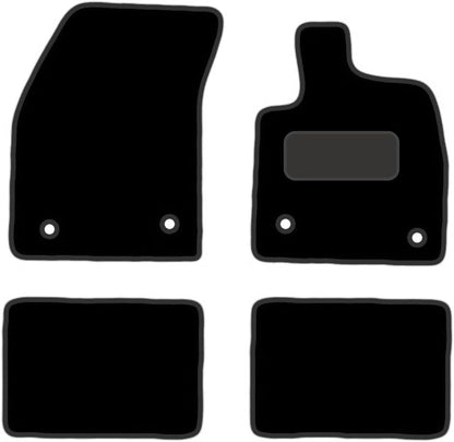 PCM - Ford FOCUS MK4-MK5 2017 ON- Black Premium Carpet - 4 Pc Floor Mats