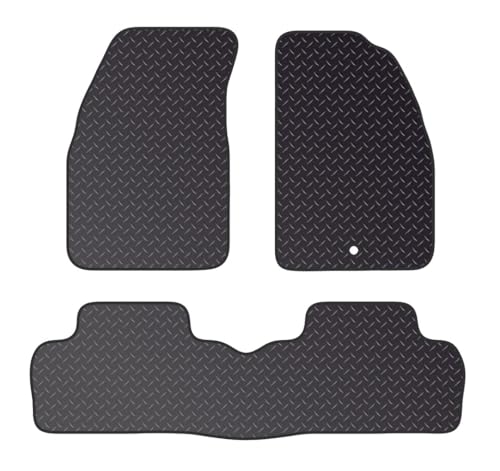 PCM-Car Floor Mats fits for Porche Savvy from (2005-2011) - Tailored Car Mats - Car Floor Mat, with Anti Slip Backing - 4 pcs Floor Mat Set with 1 Clip