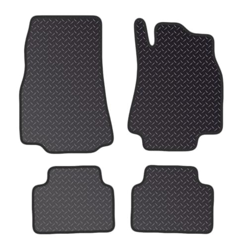 PCM Car Floor Mats for Mercedes A CLASS W169 (2005-2012) NO CLIP - Tailored Car Mats - Waterproof Car Floor Mat & Anti Slip Backing - 4 pcs Floor Mat Set
