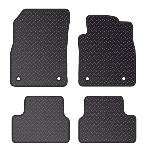 PRIME CAR MAT - Fits CHEVROLET Cruze 2009-2015 - Tailored Car Mats - Waterproof, Non Slip Car Floor Mat, Fitted with Clips & Anti Slip Backing - 4 pcs Floor Mat Set