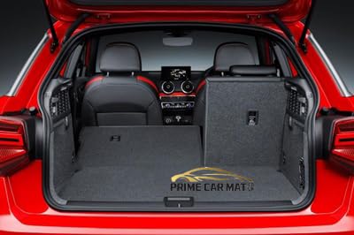 PRIME CAR MAT - Fits AUDI Q2 2016-Onwards Boot Mat - Tailored Car Mats - Waterproof, Non Slip Car Floor Mat - 4 pcs Floor Mat Set