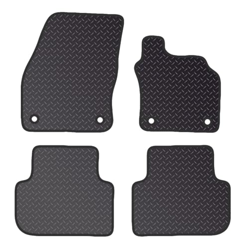 PRIME CAR MAT - Fits Audi Q3 2018-Onwards - Tailored Car Mats - Floor Mat, with Anti Slip Backing - 4 pcs Floor Mat Set
